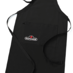 Baumwollschürze schwarz