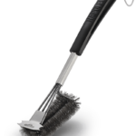 Edelstahl-Grillbürste dreireihig