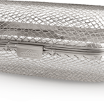 Edelstahl Grillkorb für Drehspieß