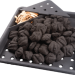 Gusseisen Holzkohleeinsatz und Räuchereinheit