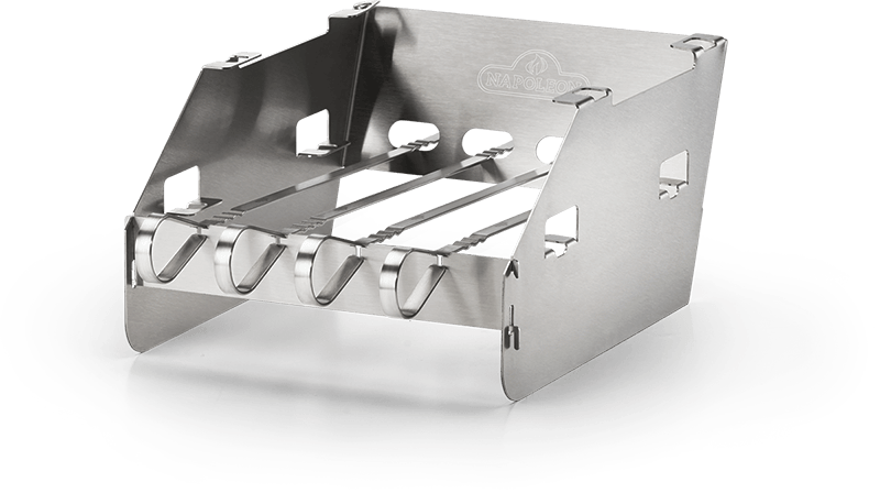 71302-Windscreen-Small-OnWhite-Skewers-Low-800px Windschutz für SIZZLE ZONE™, klein – Bild 1