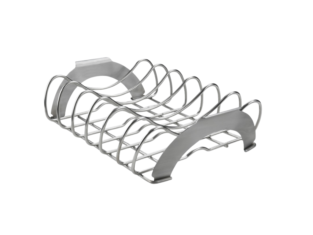 Kopie von pölzl_willhaben_produktbild - 2026-03-12T101448.486 Napoleon Edelstahl Spare-Rib -und Bratenhalter – Bild 1