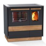 Festbrennstoffherd Dachstein Alpin 94, RA links