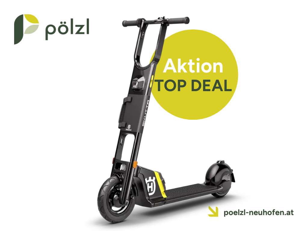 1313_1166996874 Husqvarna/KTM Skutta mit Akku (BLi30) und Ladegerät (C80) – Bild 1