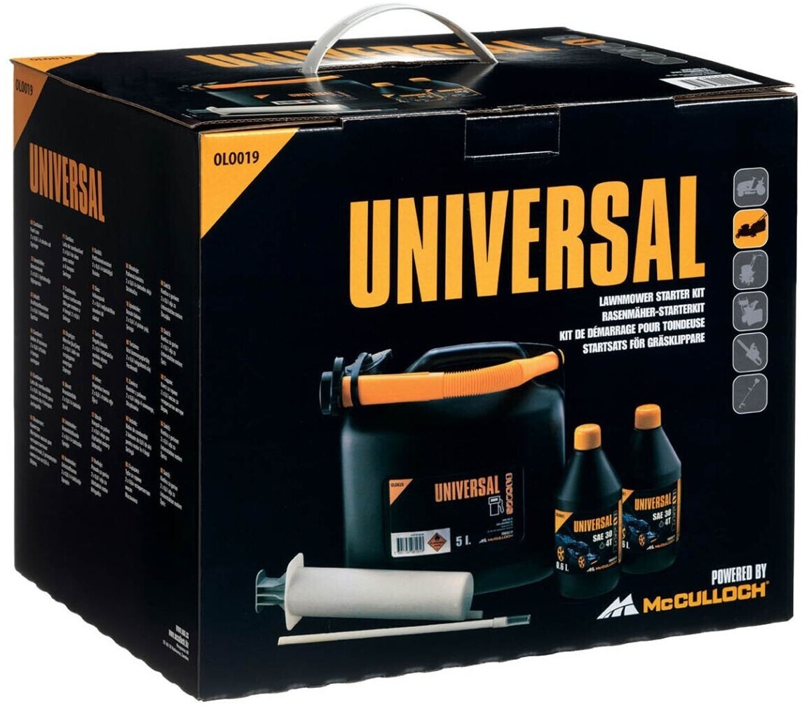 universal-olo019-starter-set McCulloch Rasenmäher Starter-Set OLO019 – Bild 1