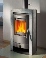 Rika Kaminofen Fox II Speckstein, Korpus schwarz – Bild 2