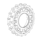 Segway Navimow Antriebsrad-Hinterrad | X-Serie