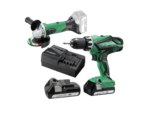 Hikoki DS18DJL/18V Bohrmaschine + Winkelschleifer AKKUSET