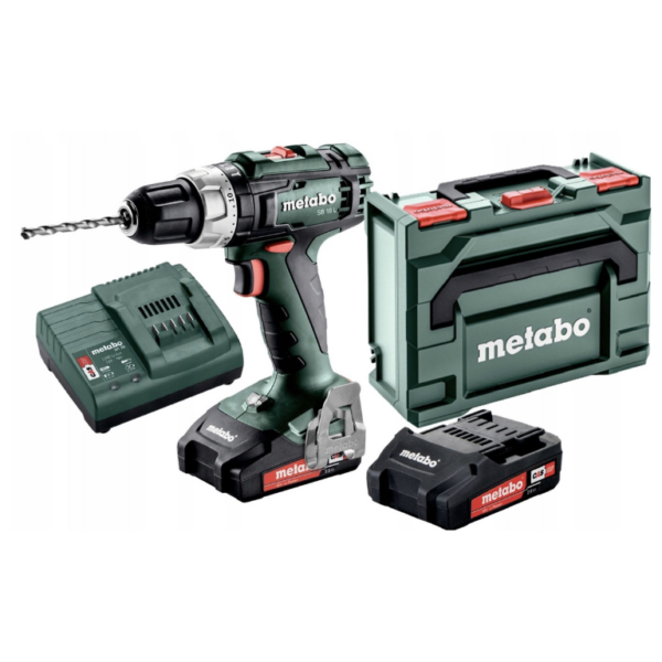 Metabo Akku-Schlagbohrschrauber SB 18 L inkl. 2x 2,0Ah Akku + Ladegerät in Koffer