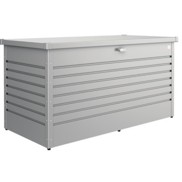 BIOHORT FreizeitBox 130 - Silber-metallic