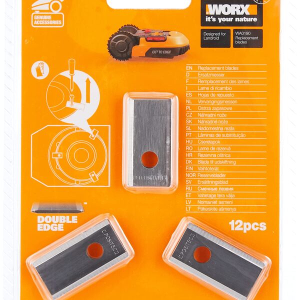 WORX Ersatzmesser (12 Stück)