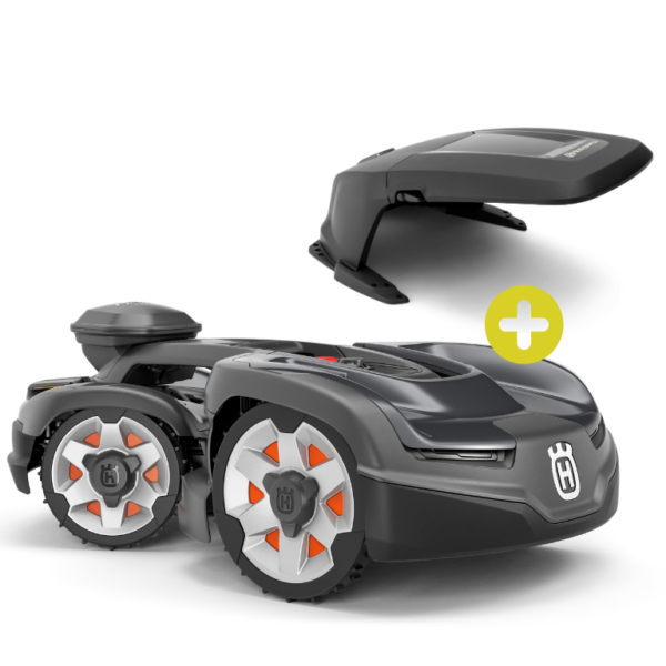 Husqvarna Automower® 435X AWD NERA mit EPOS® Technologie inkl. P25 Garage