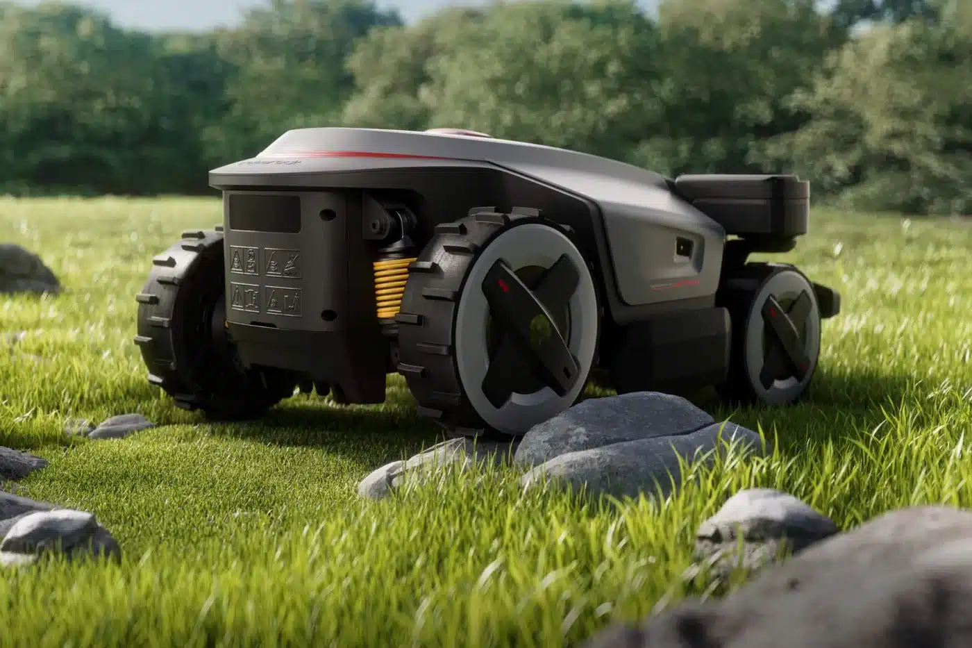 Roborock Mähroboter im Einsatz