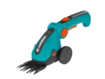 Gardena Set Akku-Grasschere ComfortCut Li inkl. Teleskopstiel mit Laufräder – Bild 2